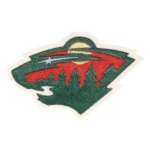 Minnesota Wild Primary Team Logo Green Embroidery Patch