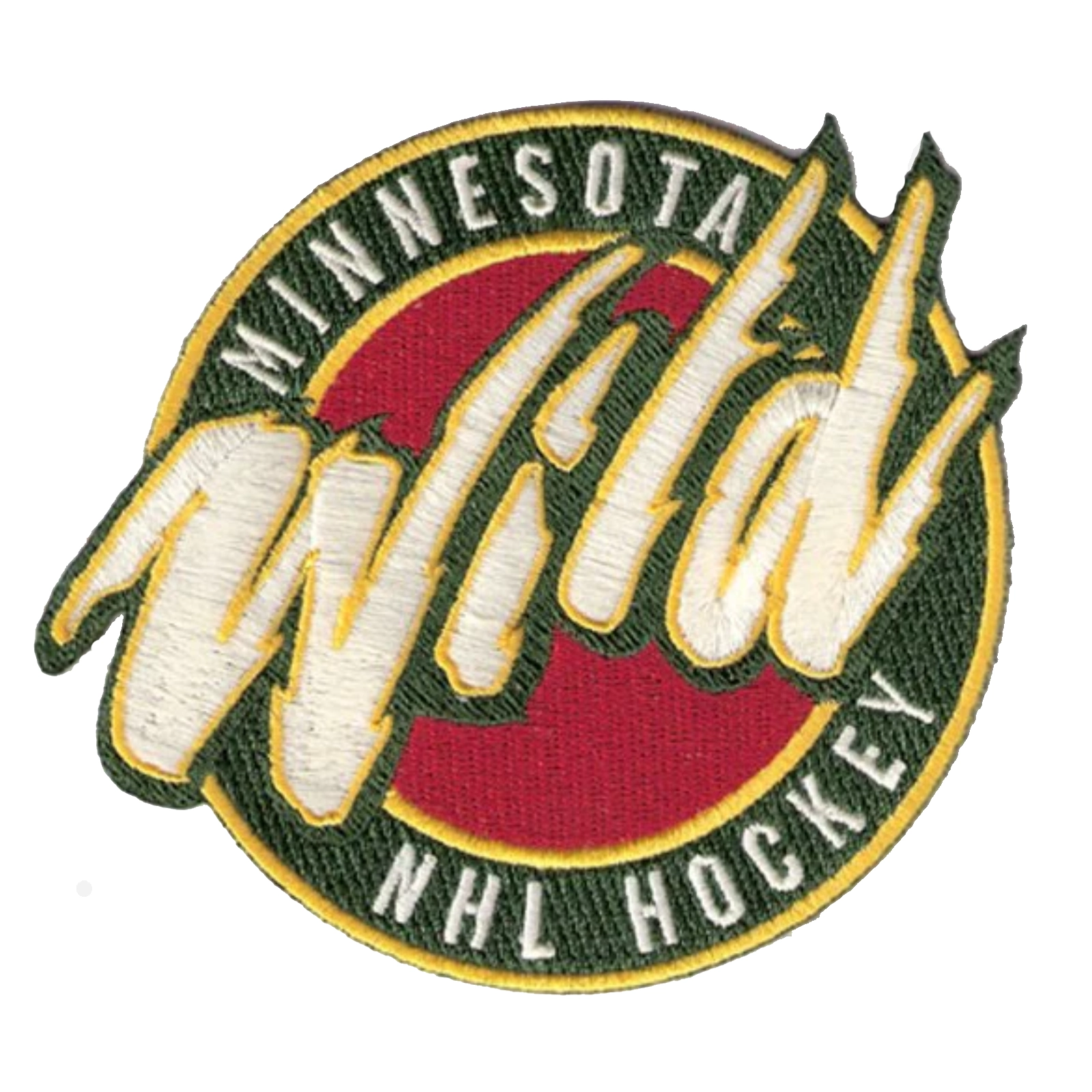 Minnesota Wild Primary Team Logo Green Embroidery Patch
