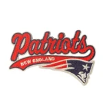 New England Patriots Letter "Patriots" Red Embroidery Patch