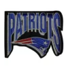 New England Patriots Script Navy Embroidery Patch