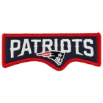 New England Patriots Vintage Navy/Red Embroidery Patch