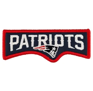 New England Patriots Vintage Navy/Red Embroidery Patch