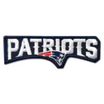 New England Patriots Vintage Navy/White Embroidery Patch