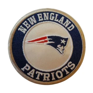 New England Patriots Vintage Round Logo Embroidery Patch