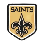 New Orleans Saints Saints Brown Logo Embroidery Patch