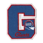 New York Giants Vintage G Letter Embroidery Patch