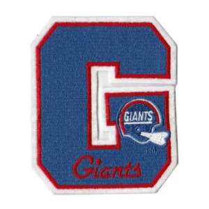 New York Giants Vintage G Letter Embroidery Patch