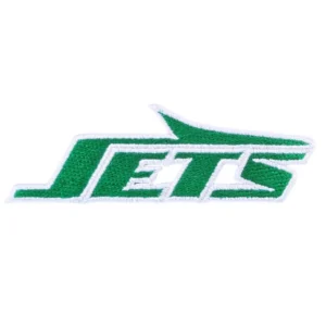 New York Jets Letter "Jets" Team Logo Green Embroidery Patch