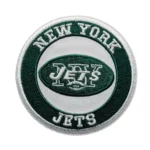 New York Jets Round Team Logo Green Embroidery Patch