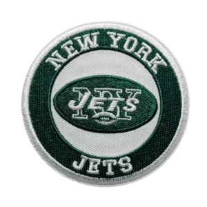 New York Jets Round Team Logo Green Embroidery Patch