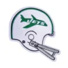 New York Jets Team Helmet New Logo White Embroidery Patch