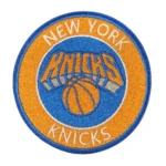 New York Knicks Basketball Orange Embroidery Patch