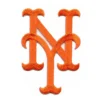 New York Mets Orange Embroidery Patch