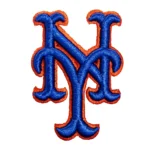 New York Mets Subway Series Blue Embroidery Patch