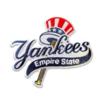 New York Yankees Empire State White/Navy Embroidery Patch