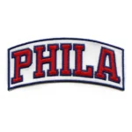 Philadelphia 76ers City Hat Sport Embroidery Patch