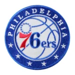 Philadelphia 76ers Vintage Blue Embroidery Patch