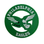 Philadelphia Eagles Throwback Round Logo Embroidery Patch