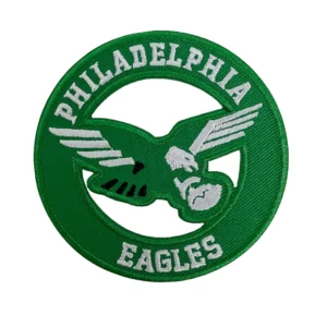 Philadelphia Eagles Throwback Round Logo Embroidery Patch