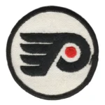 Philadelphia Flyers 1970 Vintage Logo Black/White Embroidery Patch