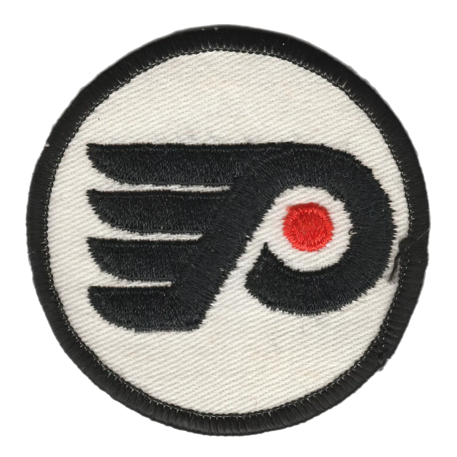 Philadelphia Flyers 1970 Vintage Logo Black/White Embroidery Patch