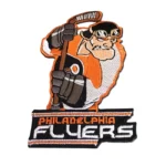 Philadelphia Flyers Hockey Team Logo Orange Embroidery Patch