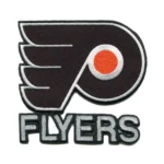 Philadelphia Flyers Vintage Team Logo Black Embroidery Patch