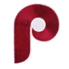 Philadelphia Phillies 'P' Wordmark Team Logo Red Embroidery Patch