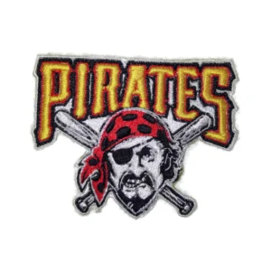 Pittsburgh Pirates Orange/Red Embroidery Patch