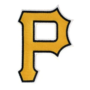 Pittsburgh Pirates 'P' Yellow Embroidery Patch
