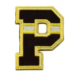 Pittsburgh Pirates 'P' Yellow/Black Embroidery Patch
