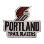 Portland Trailblazers Black/Gray Embroidery Patch