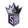 Sacramento Kings 1994 Original Alternate Logo Blue/Purple Embroidery Patch