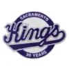 Sacramento Kings 2014 30th Team Anniversary Blue/White Embroidery Patch