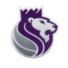 Sacramento Kings Lions Logo Purple/White Embroidery Patch