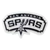 San Antonio Spurs Primary Team Logo Black/White Embroidery Patch