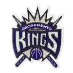 Sacramento Kings Primary Team Logo Blue/White Embroidery Patch