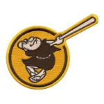 San Diego Padres 2020 Swinging Padre Brown Embroidery Patch