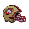 San Francisco 49ers Helmet Logo Yellow Embroidery Patch