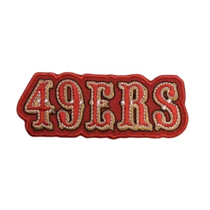 San Francisco 49ers Letter Logo Embroidery Patch