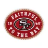 San Francisco 49ers SF 49 Team Logo Embroidery Patch