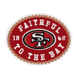 San Francisco 49ers SF 49 Team Logo Embroidery Patch