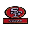 San Francisco 49ers SF 49 Team Logo Red Embroidery Patch