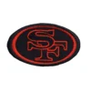 San Francisco 49ers Super Bowl Black Embroidery Patch
