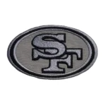 San Francisco 49ers Super Bowl Grey Embroidery Patch