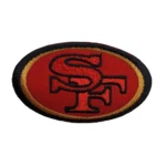 San Francisco 49ers Super Bowl Red Embroidery Patch