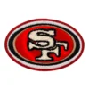 San Francisco 49ers Team Logo Red Embroidery Patch