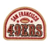 San Francisco 49ers Team Spirit White Embroidery Patch