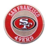 San Francisco 49ers Vintage Round Logo Embroidery Patch