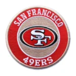San Francisco 49ers Vintage Round Logo Embroidery Patch